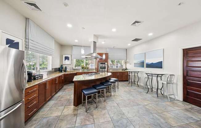 Photo of resident kitchen