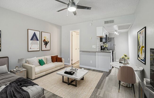 Studio, 1 bath, 350 sqft, $799, Unit 402