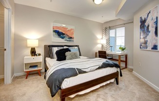 Bedroom at Harrington Square, Renton, WA, 98056