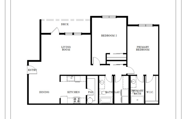 2 beds, 2 baths, 1,313 sqft, $1,750, Unit I-406