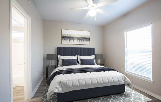 Bedroom at Links at Forest Creek in Round Rock Texas near Austin