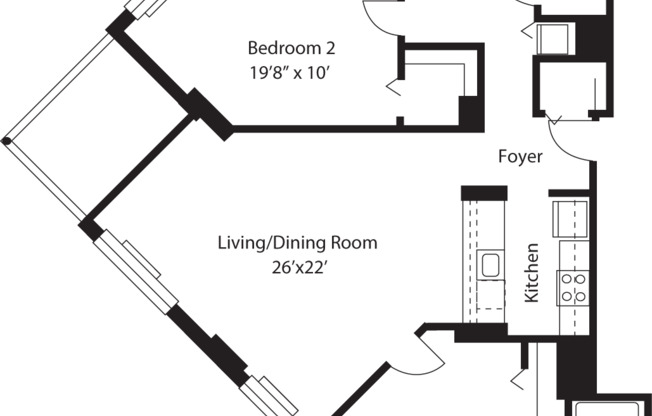 3 beds, 3 baths, 1,503 sqft, $5,494, Unit 1813