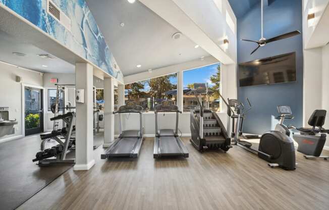 fitness center at Country Brook