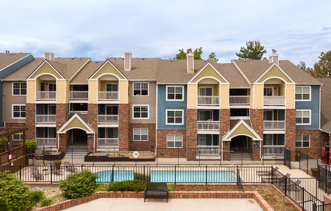 our apartments at the district feature a swimming pool