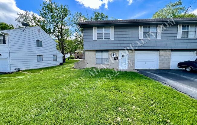 Updated 2 Bed 1 Bath Overland Park Duplex-Available NOW!!!