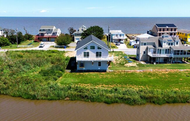 New Construction Home overlooking Prime Hook Wildlife Refuge