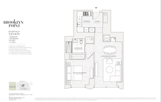 1 bed, 1 bath, 740 sqft, $5,495, Unit PHG