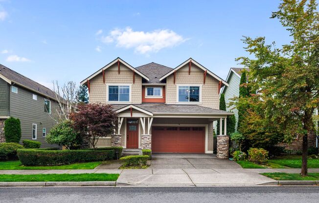 A True Jewel — One-of-a-Kind 4 Bedroom Home in Snoqualmie ridge