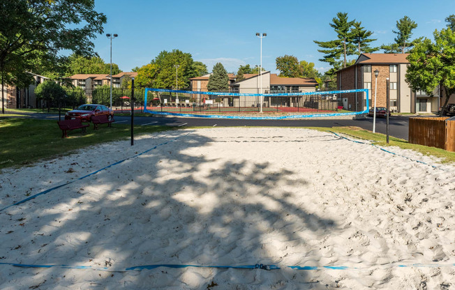 Sand Volleyball Court at Whisper Hollow Apartments, Maryland Heights, Missouri