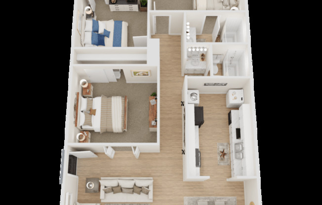 3 beds, 2 baths, 1,208 sqft, $1,455