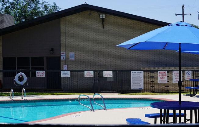 the swimming pool at our community center