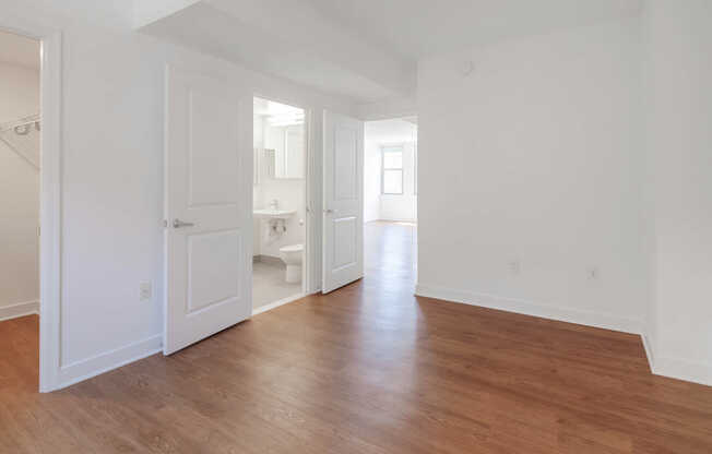 Bedroom with Hard Surface Flooring