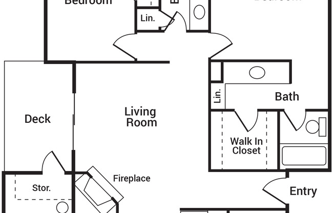 2 beds, 2 baths, 1,032 sqft, $2,104