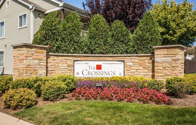 The Crossings at St. Charles Apartments Entrance