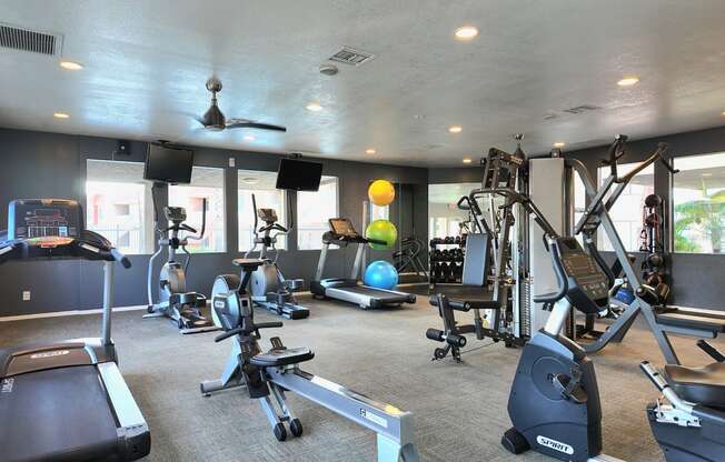 Fitness Center at Ovation at Tempe Apartments in Tempe Arizona