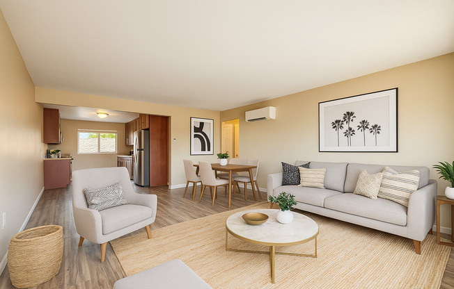 Brand New Huge Remodeled 2 Bedroom 1 Bath W/ AC and Parking