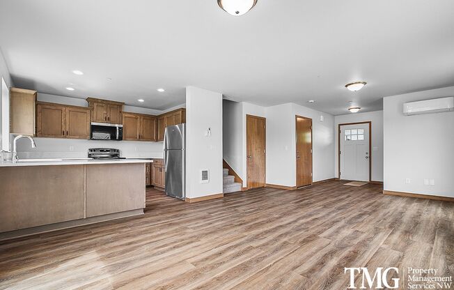 Two-Story Washougal Duplex with Garage & Backyard