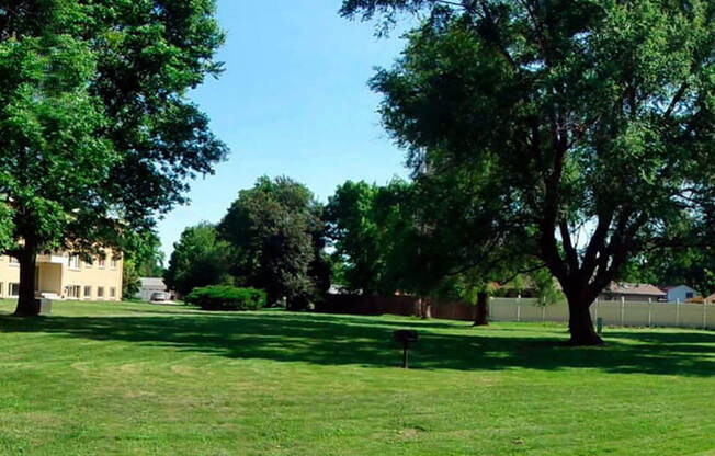 Beautiful Landscaping at apartment complex