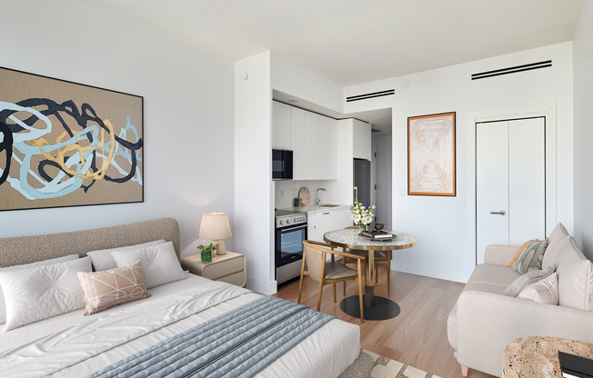 Studio, 1 bath, $2,964, Unit 4B