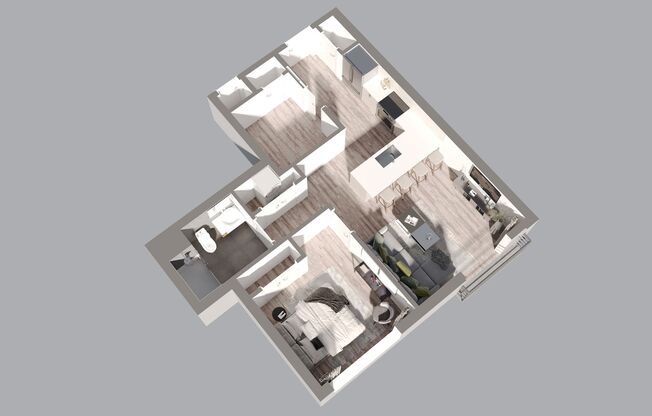 1 bed, 1 bath, 744 sqft, $2,950, Unit 314