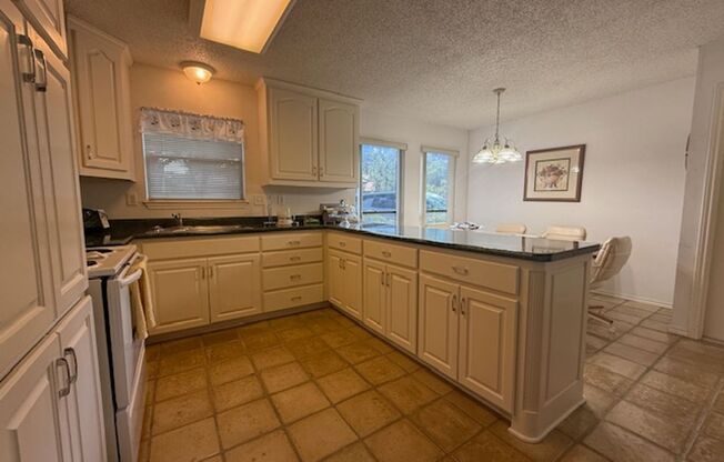 Prestigious Gated Living in Mission Trace- Fully Furnished - Minutes from Medical Center
