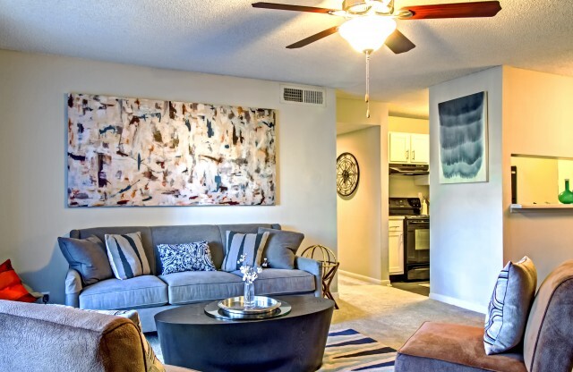 Spacious Living Room | Apartments in Hermitage, TN | Highlands at the Lake
