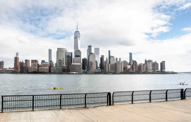 Admire iconic views of the NYC skyline.