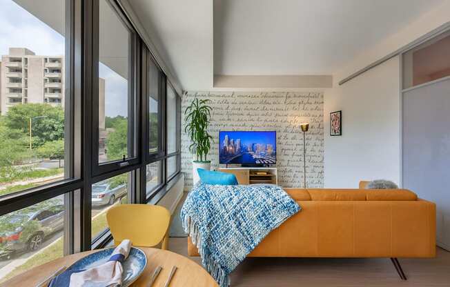 Window view at Artline Apartments, Washington, DC