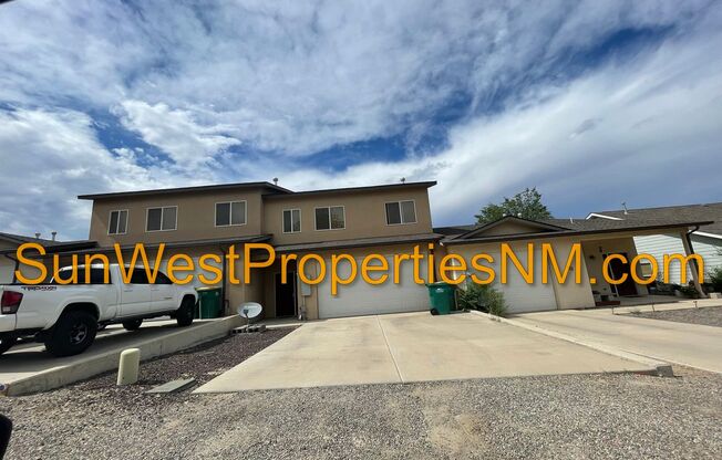 3 Bedroom, 2.5 bath, 2 story with 2 car garage
