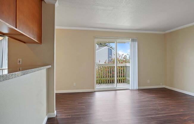 Spacious Living Room With Private Balcony at Fairmont Apartments, Pacifica, CA, 94044