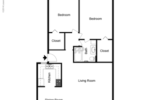 2 beds, 1 bath, 1,064 sqft, $1,320