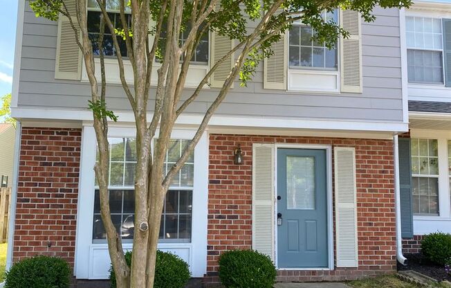 West End Henrico Townhouse Available NOW