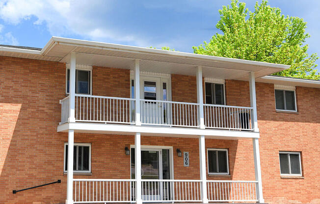 beautiful private balcony and patio available at tourville apartment