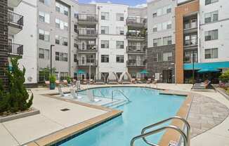 Poo View at Link Apartments® Montford, Charlotte, NC, 28209
