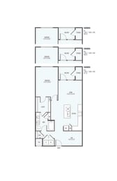 1 bed, 1 bath, 908 sqft, $1,810