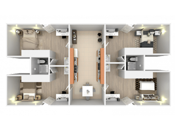 Studio, 1 bath, 300 sqft, $650
