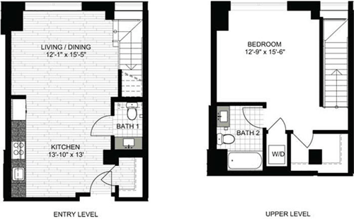 1 bed, 1 bath, 923 sqft, $4,000, Unit 0222