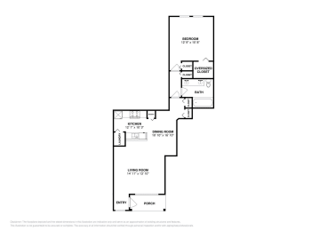 1 bed, 1 bath, 834 sqft, $1,530