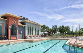 Sawgrass Creek Apartments in New Port Richey Florida photo of sparkling pool