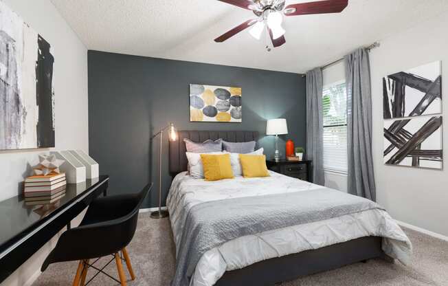 Bedroom at Northgreen at Carrollwood Apartments in Tampa, FL