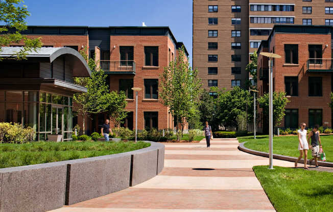 Villas Courtyard Area