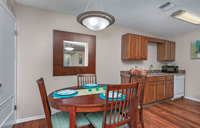 large kitchen space apartments