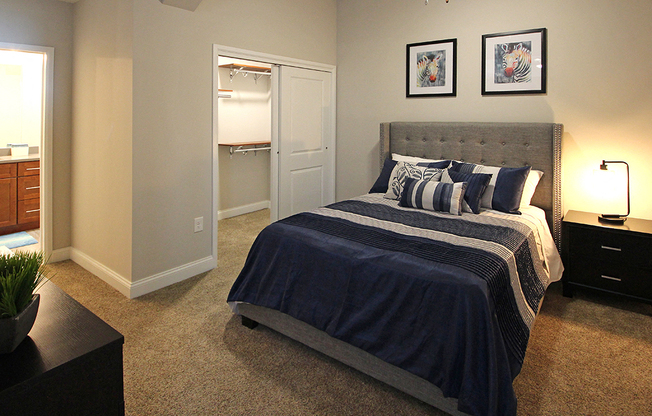 Second Bedroom at The Terminal Tower Residences Apartments, Cleveland, Ohio