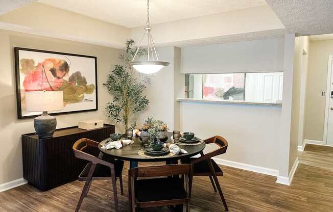 Dining Area at Smyrna Rentals