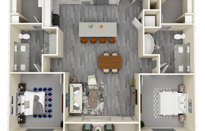 1 bed, 1 bath, 1,500 sqft, $1,490