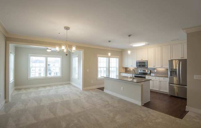 Greystone Inverness Kitchen Living Room