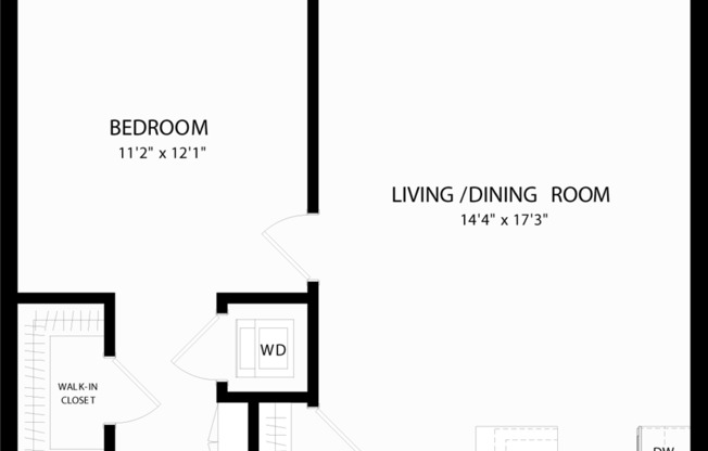 1 bed, 1 bath, 789 sqft, $3,840, Unit 511