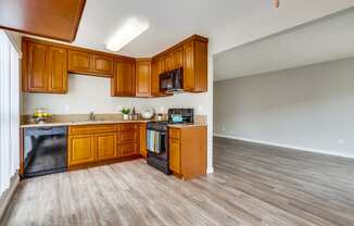 Modern Kitchens At Le Mar Apartments in Fullerton, CA.
