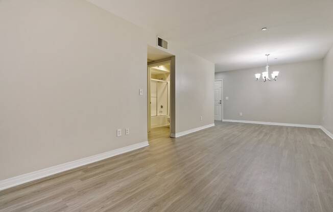 Living Room to Front Door