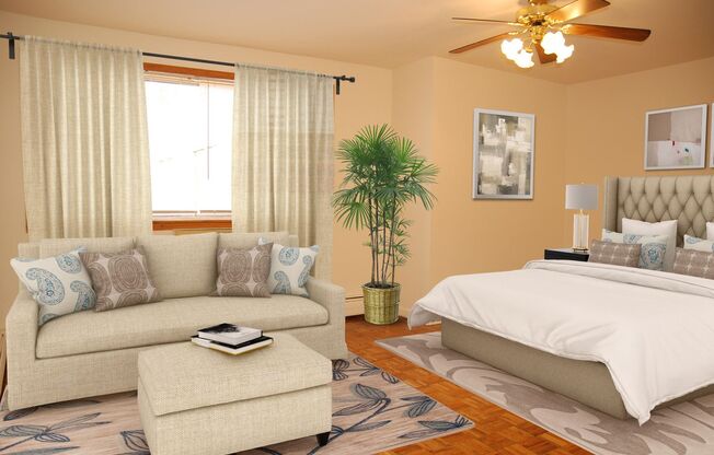 Studio, 1 bath, 450 sqft, $1,625, Unit 417-306